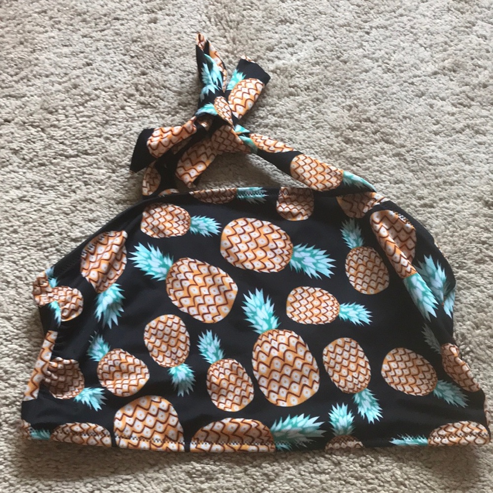 Cupshe Pineapple crop top bikini